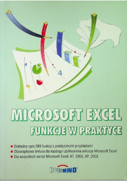 Microsoft Excel Funkcje w praktyce