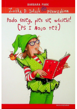 Pada śnieg pies się wściekł