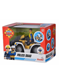 Strażak Sam Quad policyjny z figurką