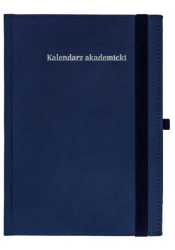 Kalendarz akad. 2023/24 A5 tyg. Piko granat