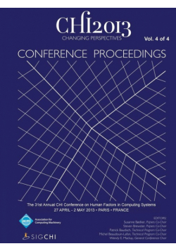 Chi 13 Proceedings of the 31st Annual Chi Conference on Human Factors in Computing Systems V4