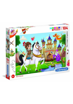 Puzzle 104 Super kolor The Magic Kingdom