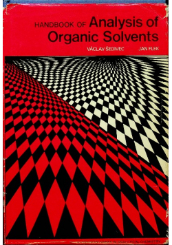 Handbook of analysis of organic solvents