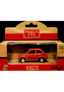 Kolekcja PRL-u Fiat 126P NOWY