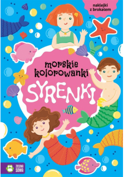 Morskie kolorowanki. Syrenki