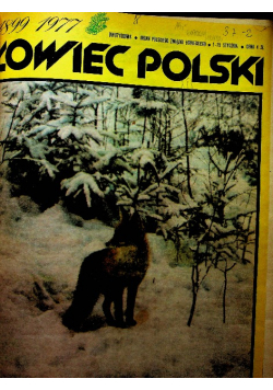 Łowiec Polski nr 1 do 48 1977 /1978