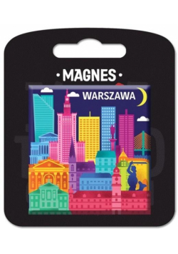 Magnes I love Poland Warszawa ILP-MAG-B-WAR-32