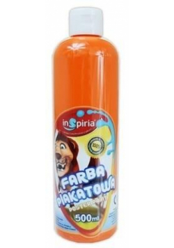 Farba plakatowa pomarańczowa 500ml