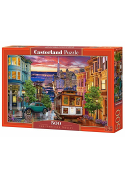 Puzzle 500 San Francisco Trolley CASTOR