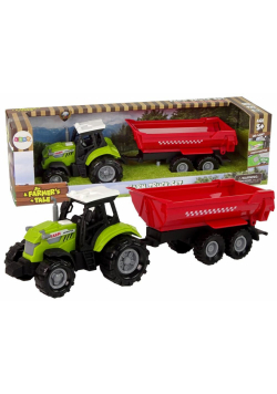 Traktor z przyczepką