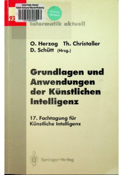 Grundlagen und Anwendungen der Kunstlichen Intelligenz