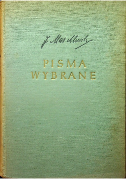 Marchlewski Pisma wybrane Tom I