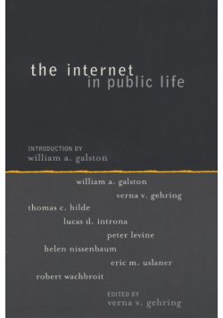 The Internet in Public Life