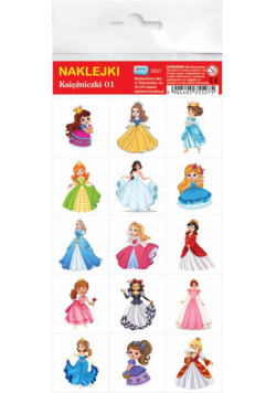 Naklejki. Księżniczki