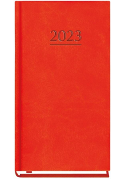 Terminarz 2023 Kieszonkowy Czerwony