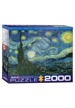 Puzzle 2000 Gwiaździsta noc, Vincent van Gogh