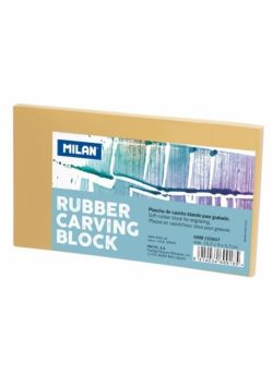 Blok do linorytu gumowy średni 15,5x9cm MILAN