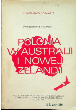 Polonia w Australii i Nowej Zelandii