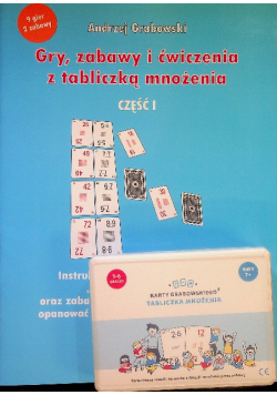 Gry zabawy i ćwiczenia z tabliczką mnożenia część I