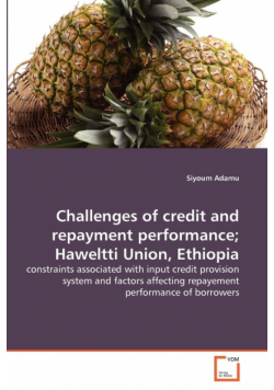 Challenges of credit and repayment performance; Haweltti Union, Ethiopia