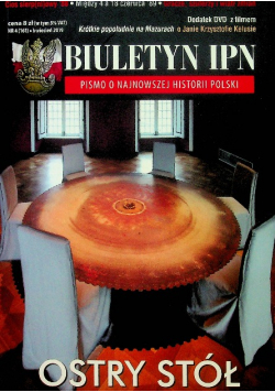 Biuletyn IPN nr4/ 161  ostry stół z CD