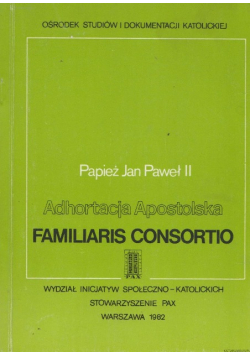 Adhortacja apostolska Familiaris Consortio