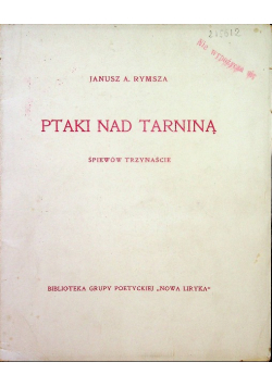 Ptaki nad Tarniną 1939 r