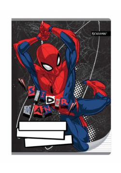 Zeszyt A5/16K linia potrójna Spider Man (20szt)