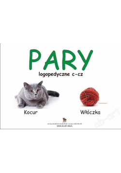 Kocur - Włóczka. Pary logopedyczne C - CZ