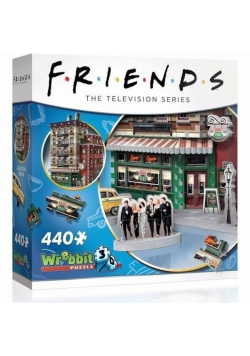 Wrebbit Puzzle 3D 440 el Przyjaciele Central Perk