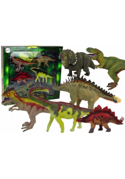 Duży zestaw dinozaurów
