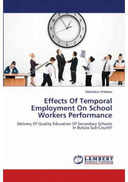 Effects Of Temporal Employment On School Workers Performance