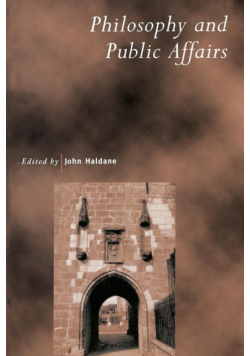 Philosophy and Public Affairs