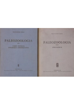 Paleozoologia Tom 1 i 2