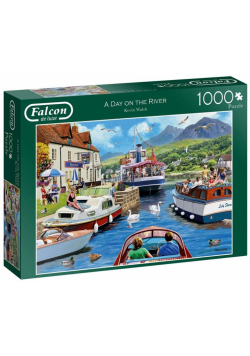 Puzzle 1000 Falcon Relaks nad rzeką G3