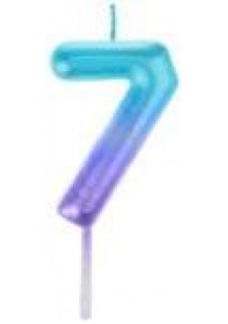 Świeczka 7 ombre