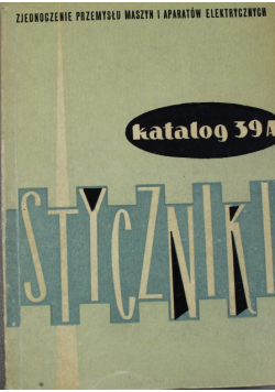 Katalog 39 A Styczniki