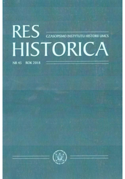 Res Historica T.45