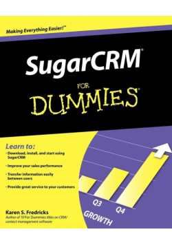 SugarCRM For Dummies