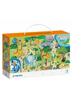 Puzzle obserwacyjne 80 W zoo