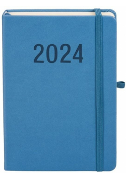 Kalendarz 2024 Memo A5 DNS niebieski