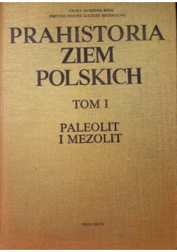 Prahistoria ziem Polskich Tom I Paleolit i Mezolit