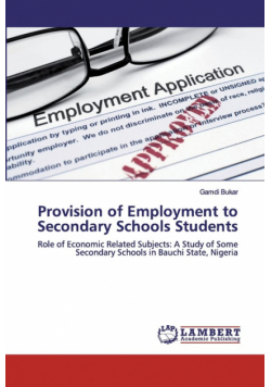 Provision of Employment to Secondary Schools Students