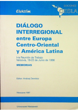 Dialogo interregional entre Europa Centro-Oriental y America Latina