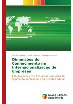 Dimensões do Conhecimento na Internacionalização de Empresas