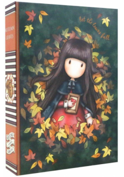 Zestaw: notes, długopis, naklejki - Autumn Leaves