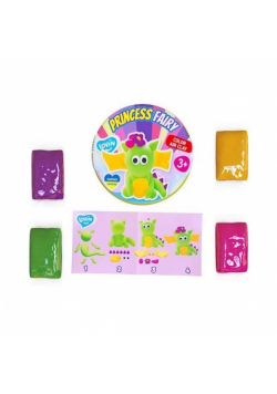Zestaw lekkiej ciastol. piankolina Princess Fairy