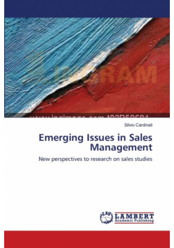 Emerging Issues in Sales Management