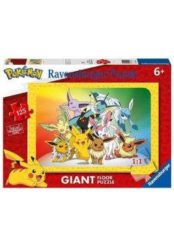 Puzzle dla dzieci 125 Pokemon Giant