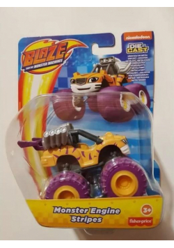 Blaze metalowy pojazd Monster Engine Stripes